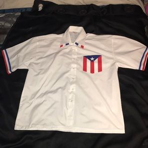 Men’s Puerto Rico button up shirt